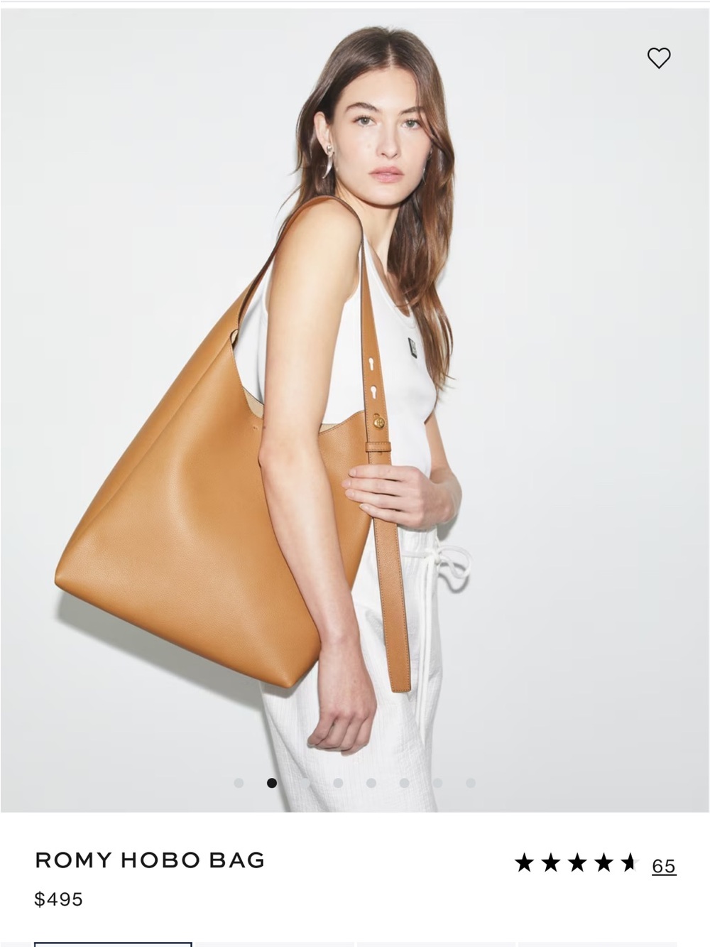 Tory Burch large Romy Hobo Bag